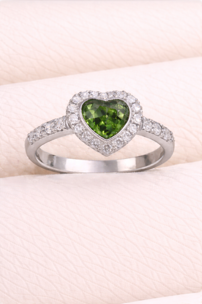 Louise Heart Diamanté Ring