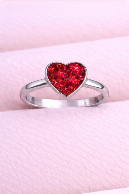 Lottie Heart Ring