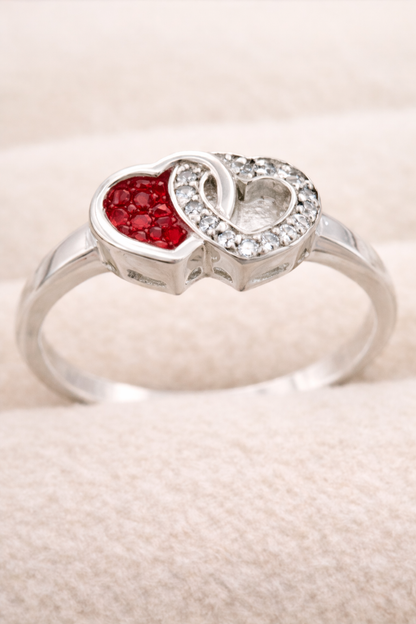 Entwined Heart Ring