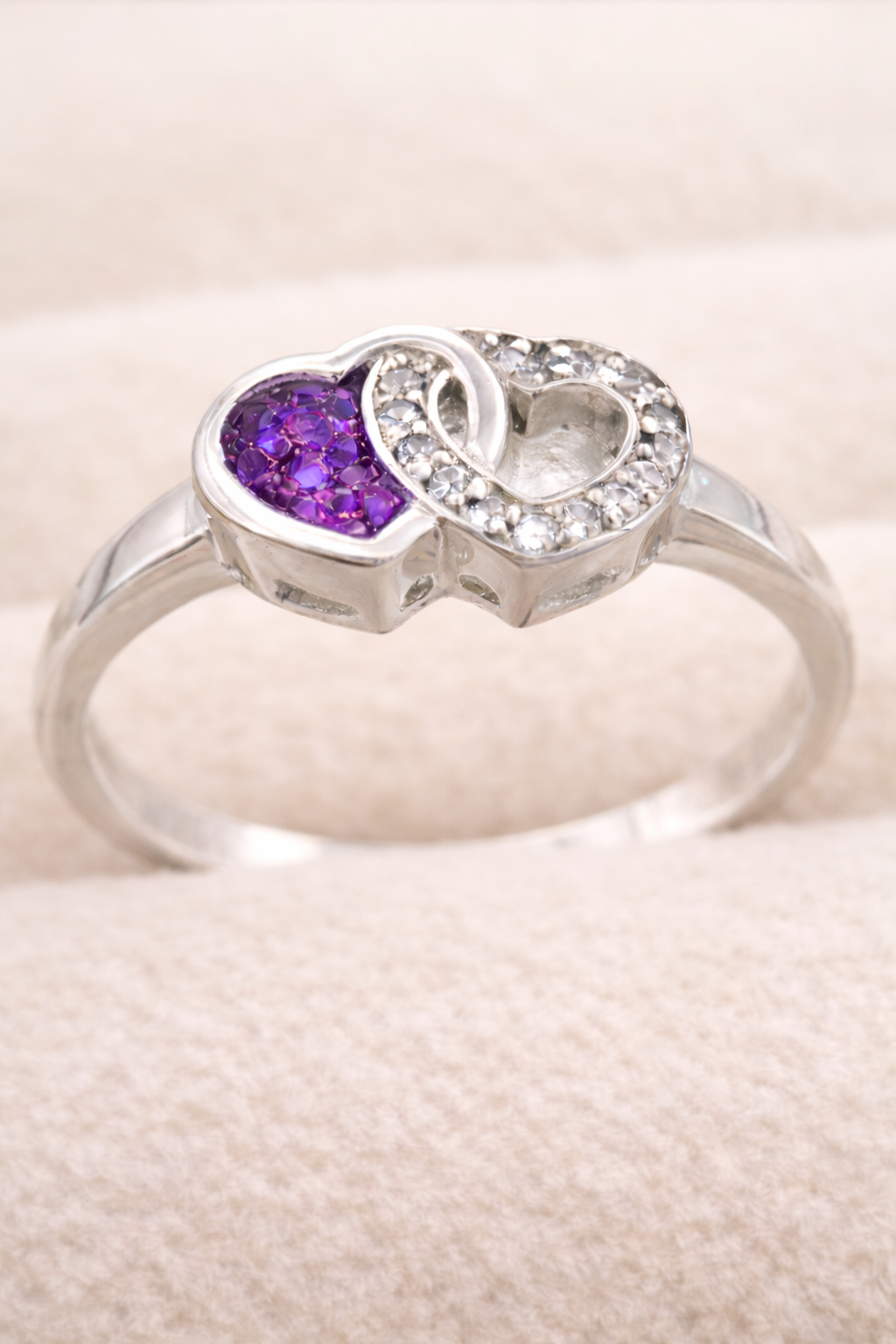 Entwined Heart Ring