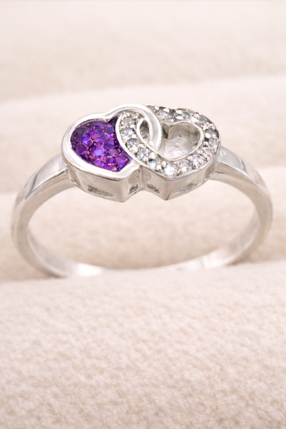 Entwined Heart Ring