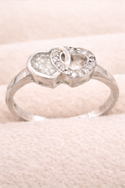 Entwined Heart Ring