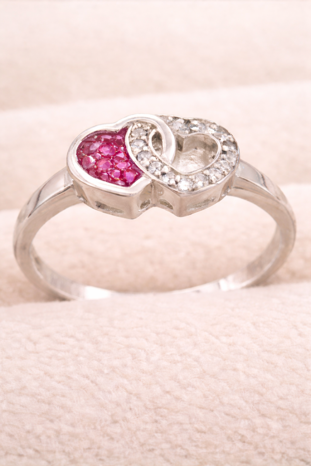 Entwined Heart Ring