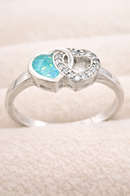Entwined Heart Ring