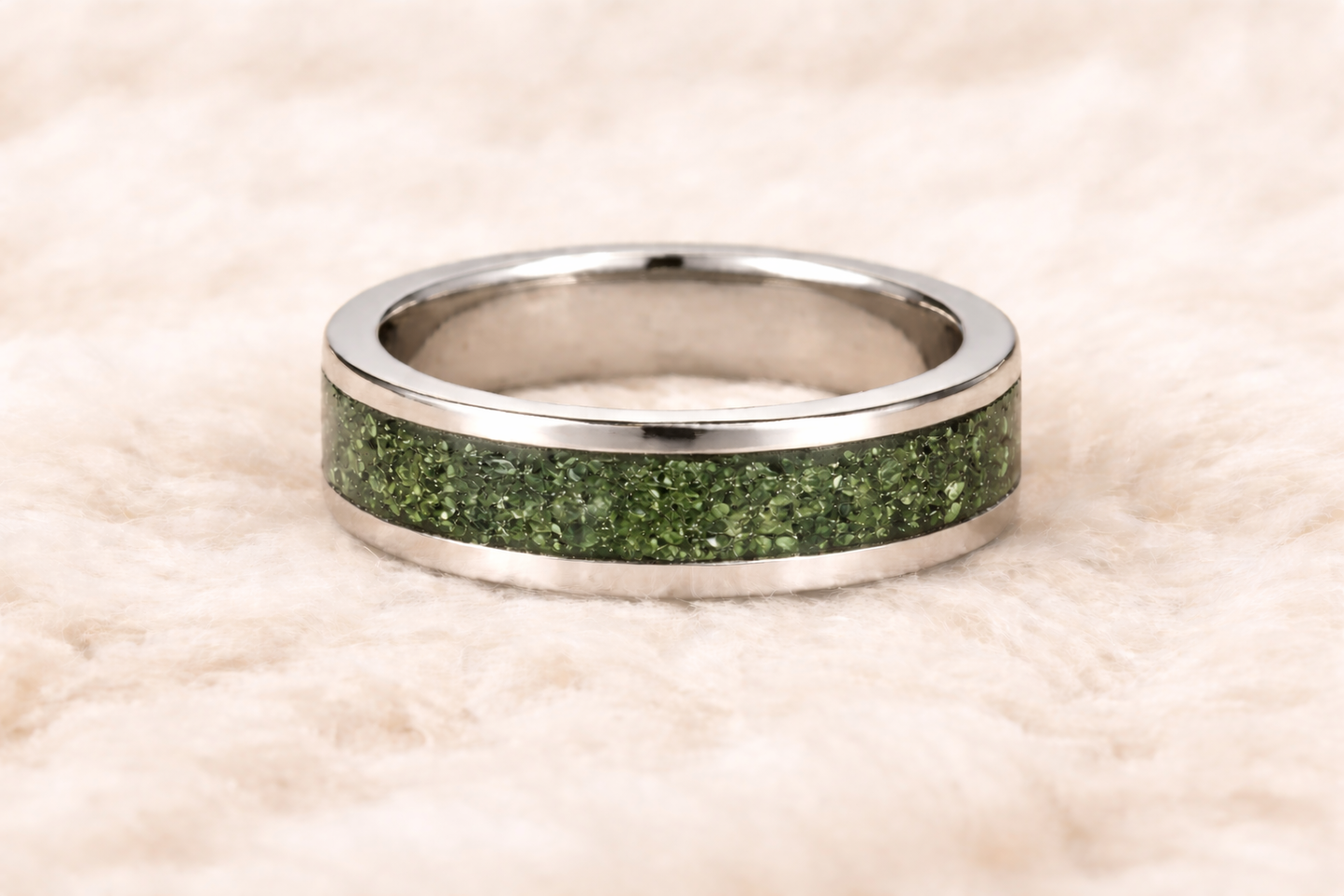 6mm Sterling Silver Tunnel Ring