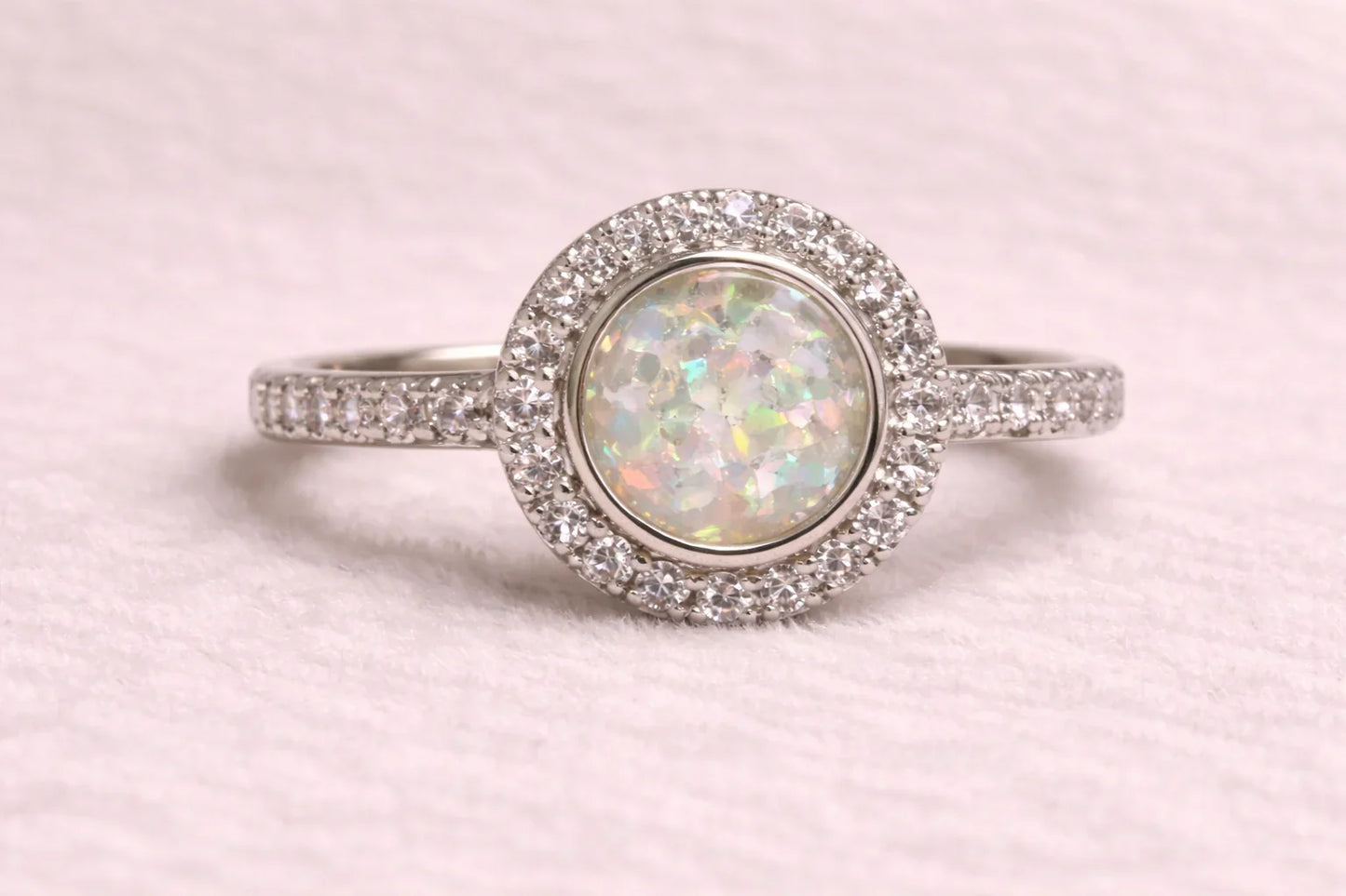 Halo Diamanté Ring
