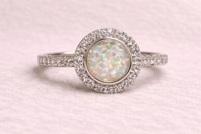 Halo Diamanté Ring