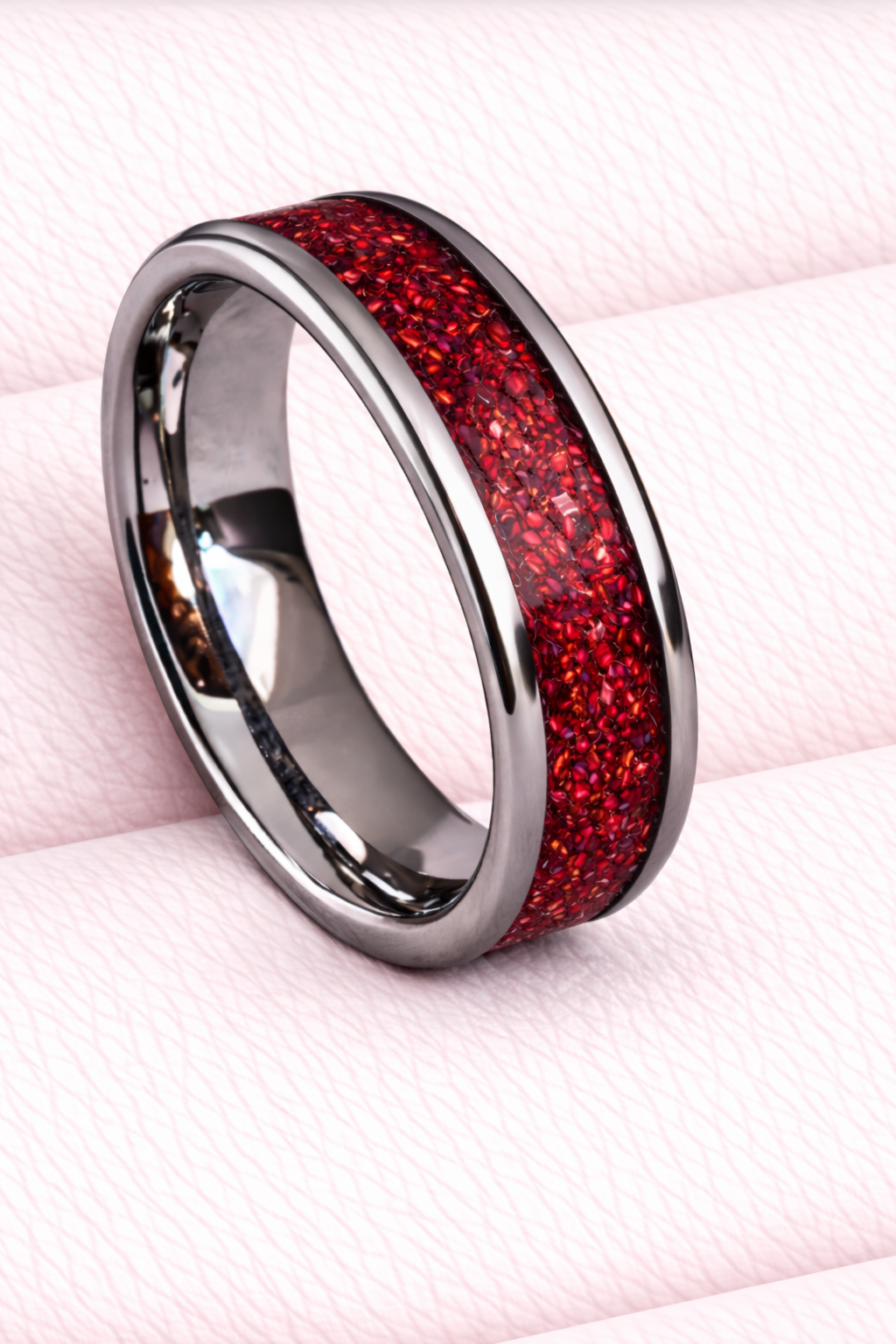 6mm Tungsten Carbide Tunnel Ring