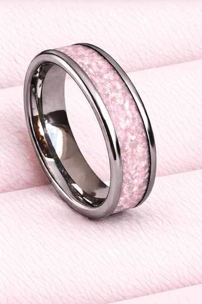 6mm Tungsten Carbide Tunnel Ring