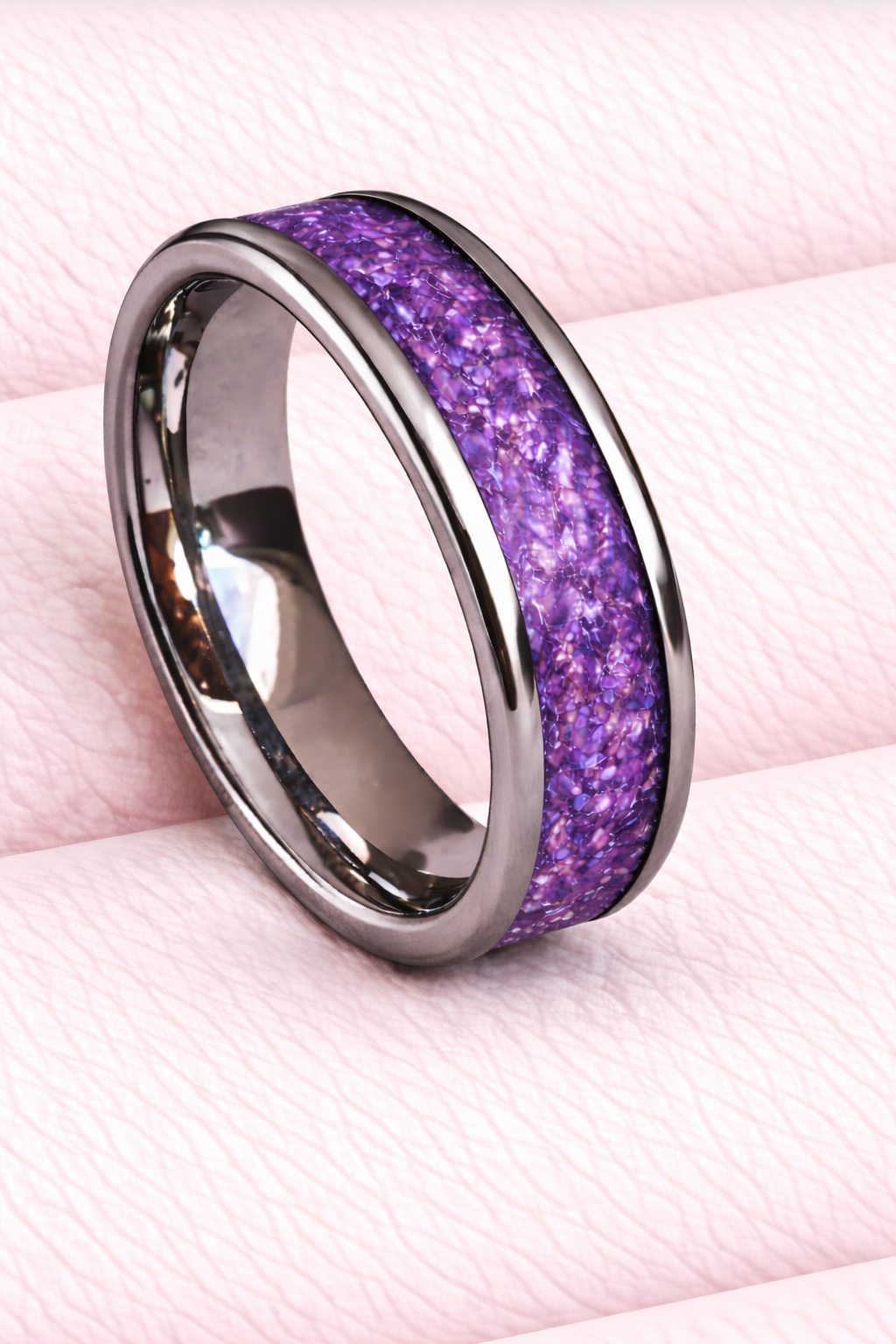 6mm Tungsten Carbide Tunnel Ring