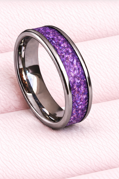 6mm Tungsten Carbide Tunnel Ring