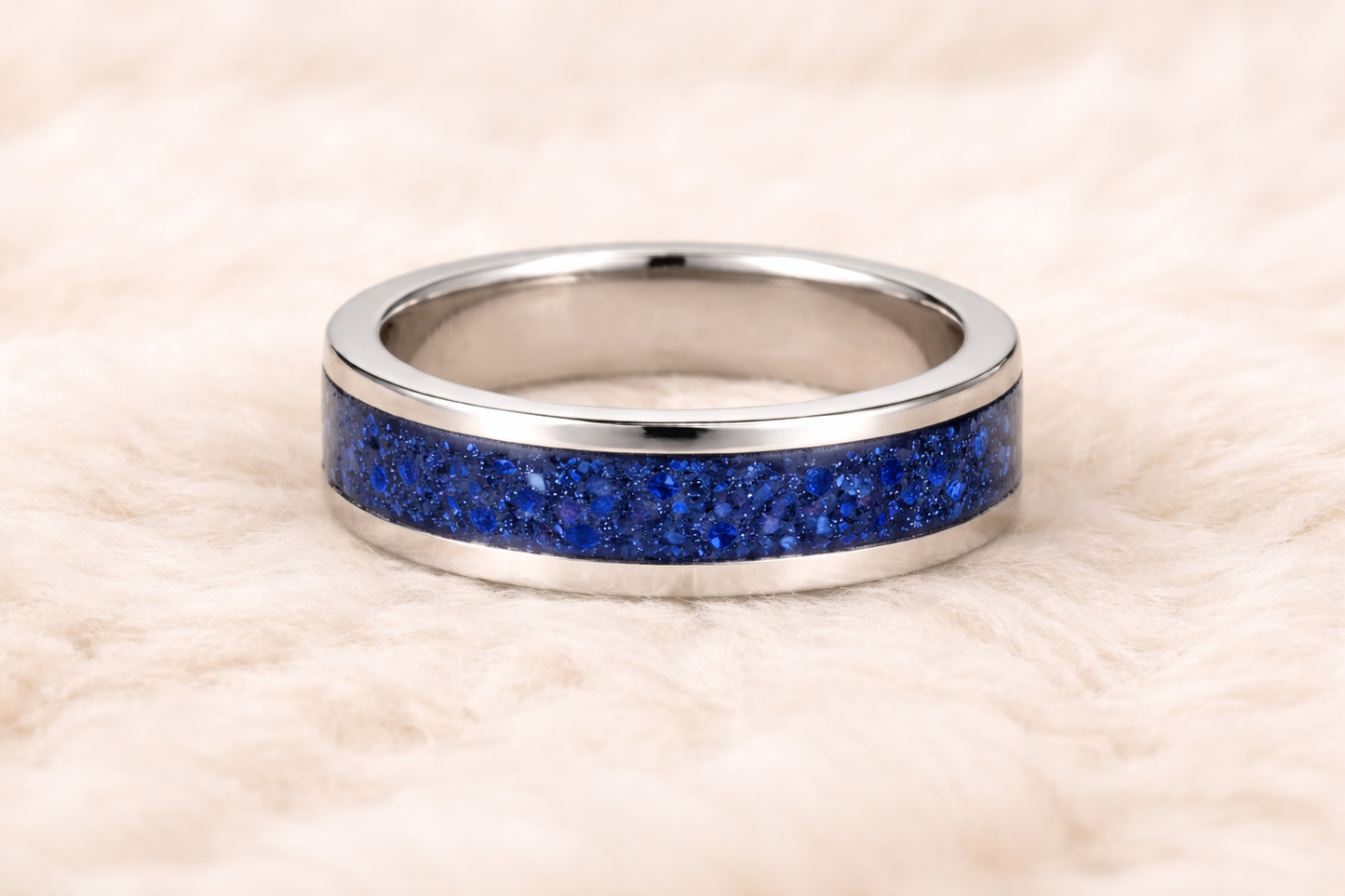 6mm Sterling Silver Tunnel Ring