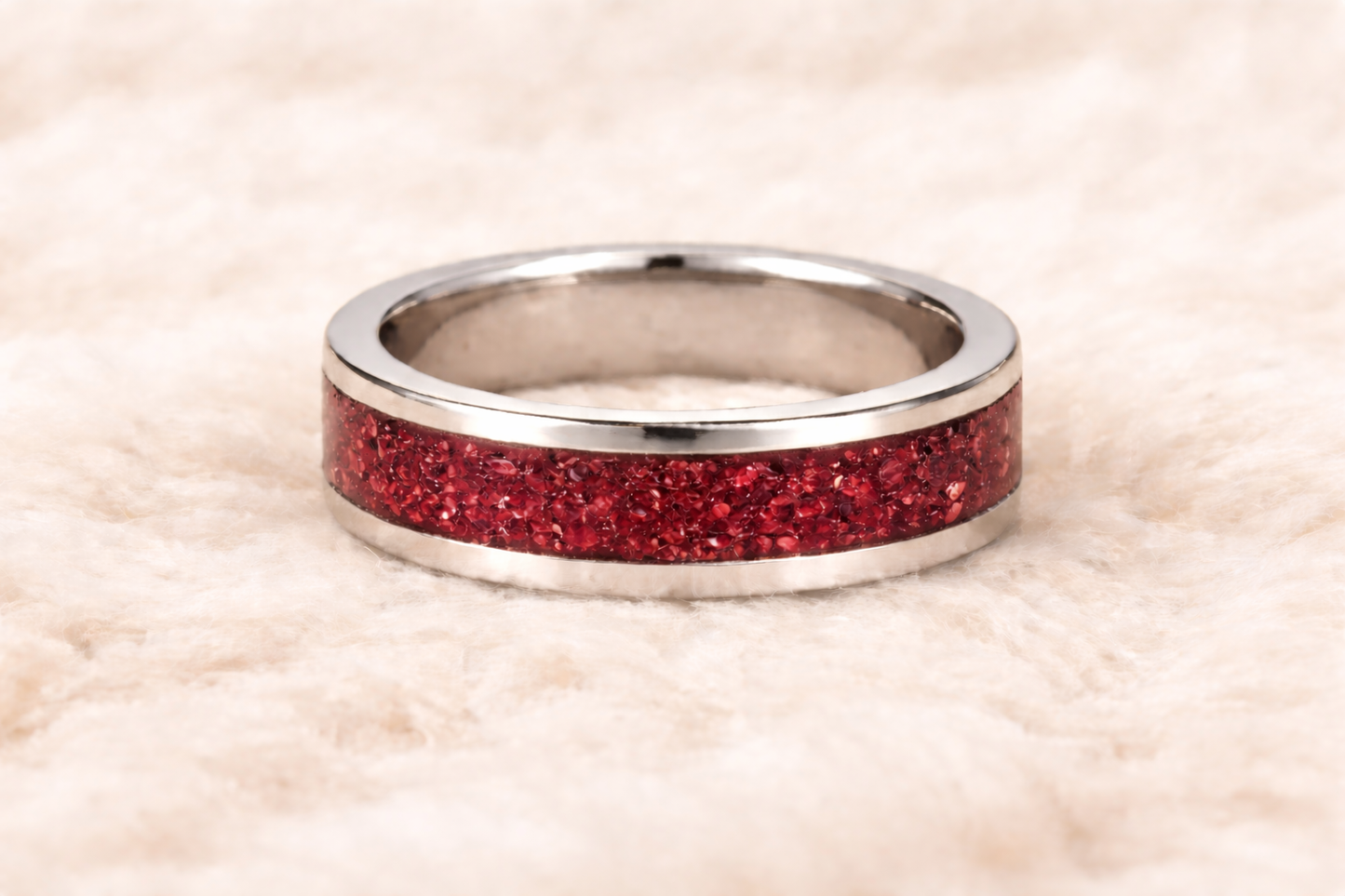 6mm Sterling Silver Tunnel Ring