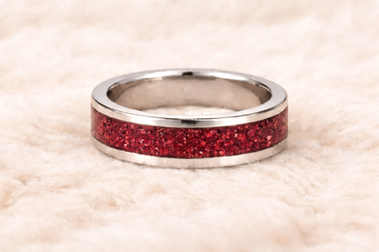 6mm Sterling Silver Tunnel Ring