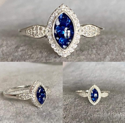 Anne Crystal Marquise Ring