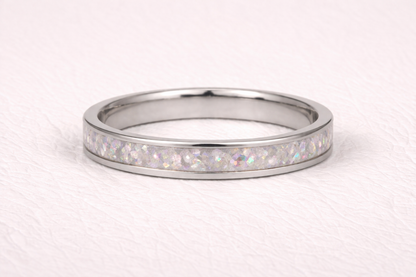 3.2mm Sterling Silver Tunnel Ring
