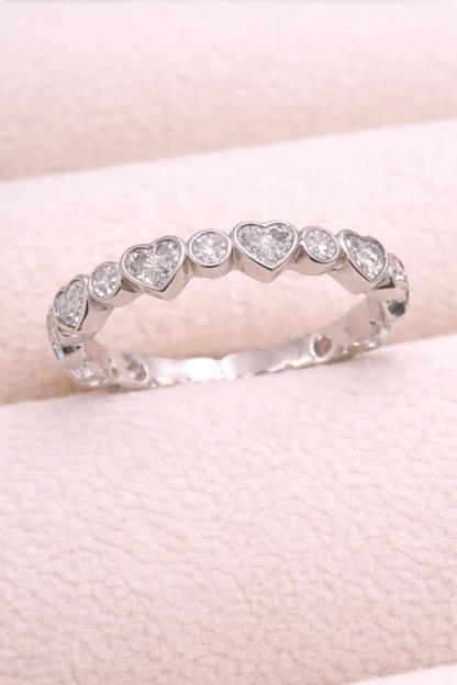 Heart Band Ring