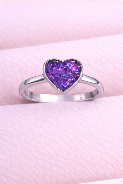 Lottie Heart Ring