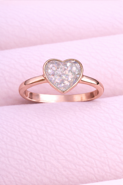 Lottie Heart Ring