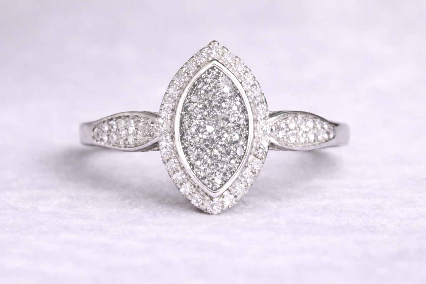Anne Crystal Marquise Ring