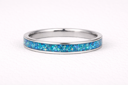 3.2mm Sterling Silver Tunnel Ring