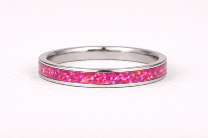 3.2mm Sterling Silver Tunnel Ring