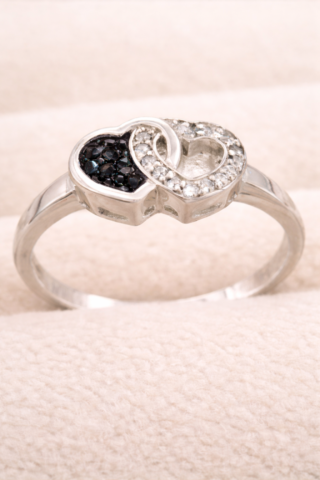 Entwined Heart Ring