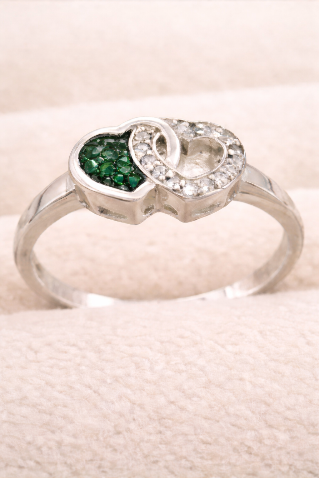 Entwined Heart Ring