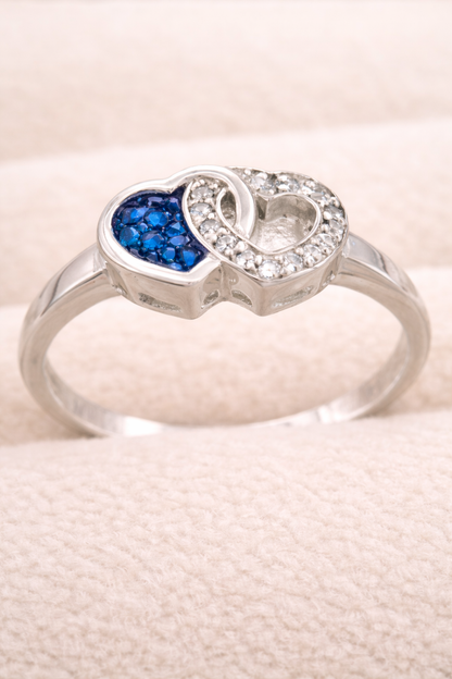 Entwined Heart Ring