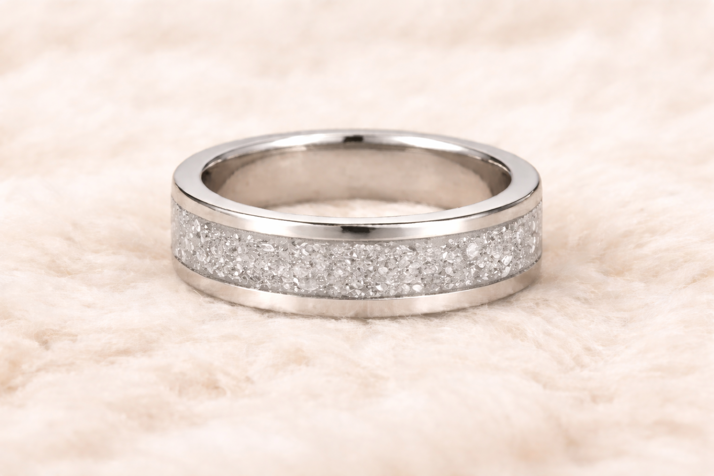 6mm Sterling Silver Tunnel Ring