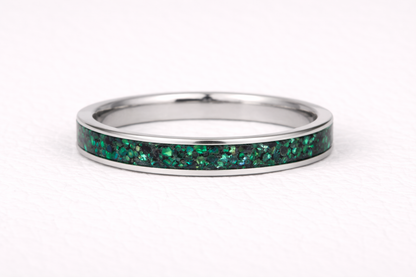 3.2mm Sterling Silver Tunnel Ring
