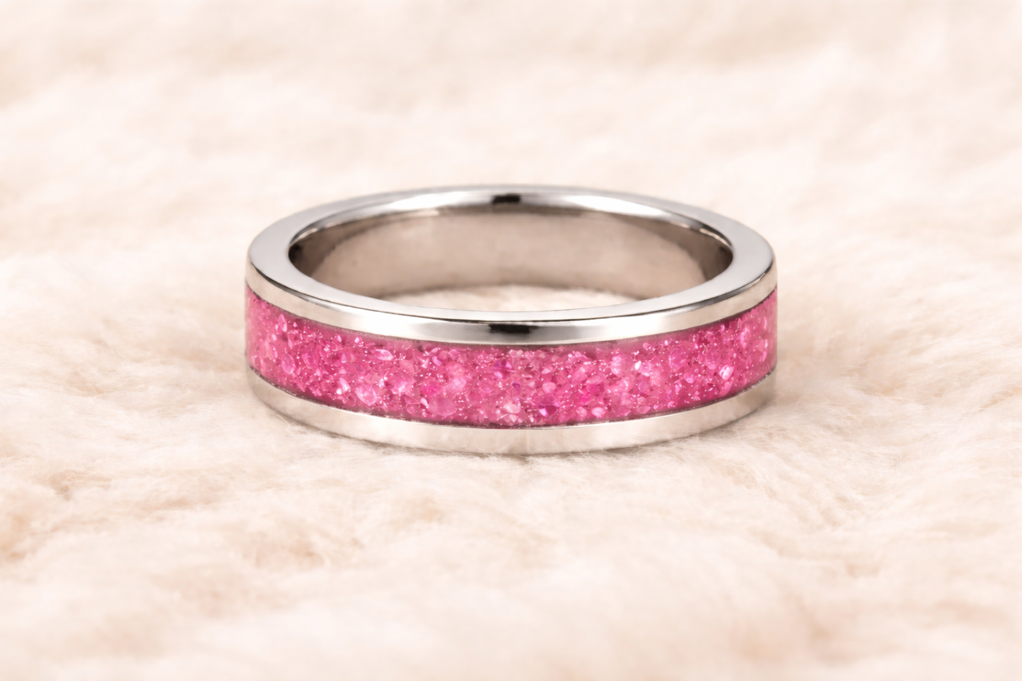 6mm Sterling Silver Tunnel Ring