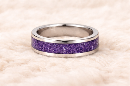 6mm Sterling Silver Tunnel Ring