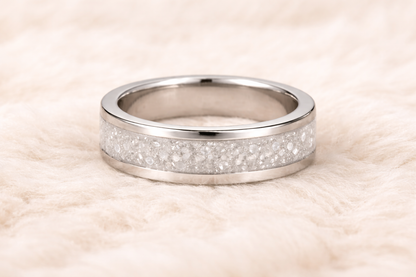 6mm Sterling Silver Tunnel Ring