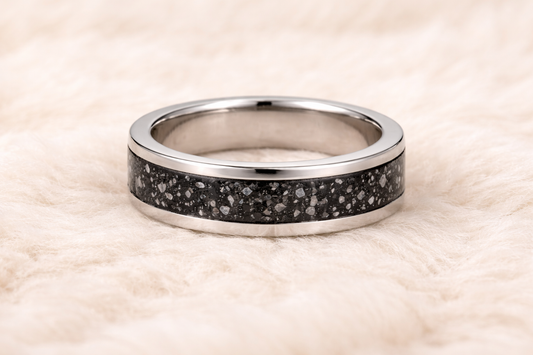 6mm Sterling Silver Tunnel Ring