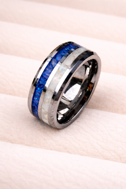 Tungsten Carbide Double Channel Ring