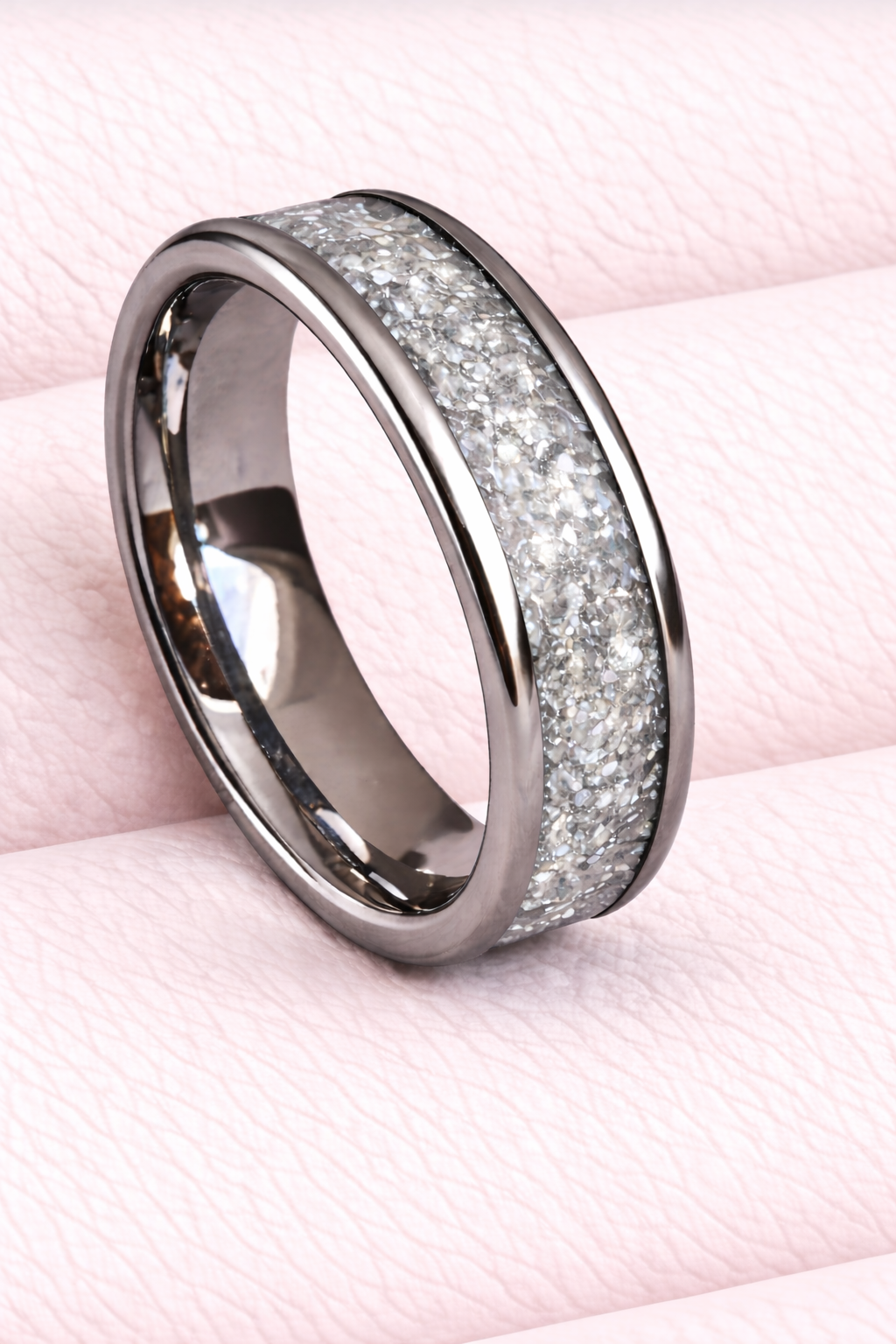 6mm Tungsten Carbide Tunnel Ring