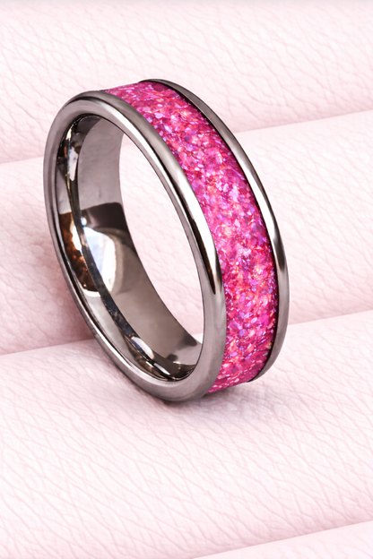 6mm Tungsten Carbide Tunnel Ring