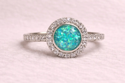 Halo Diamanté Ring