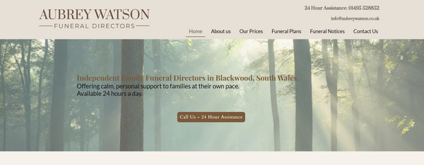 Aubrey Watson Funeral Directors storefront